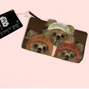 Loungefly Star Wars Ewok Wallet - Brown and Cream